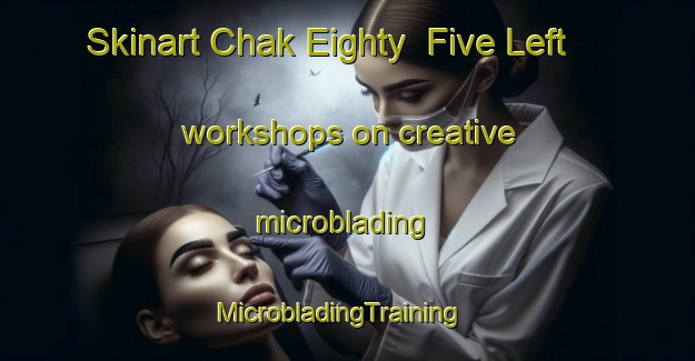 Skinart Chak Eighty  Five Left workshops on creative microblading | MicrobladingTraining | MicrobladingClasses | SkinartTraining-Pakistan