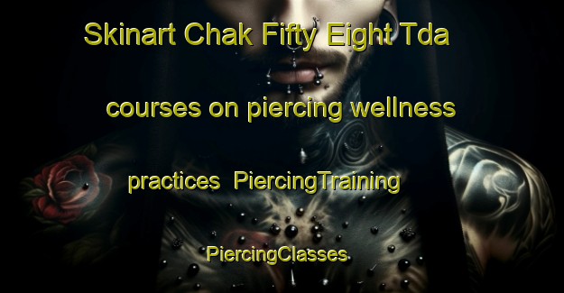 Skinart Chak Fifty Eight Tda courses on piercing wellness practices | PiercingTraining | PiercingClasses | SkinartTraining-Pakistan