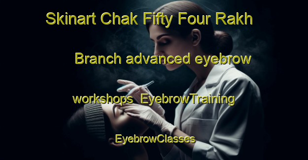 Skinart Chak Fifty Four Rakh Branch advanced eyebrow workshops | EyebrowTraining | EyebrowClasses | SkinartTraining-Pakistan