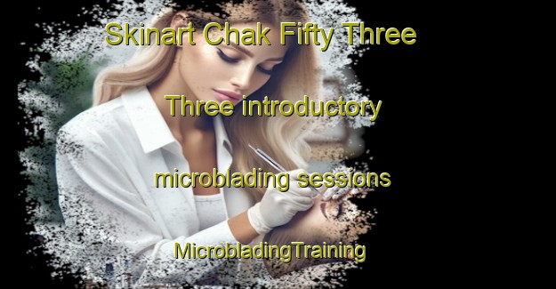 Skinart Chak Fifty Three  Three introductory microblading sessions | MicrobladingTraining | MicrobladingClasses | SkinartTraining-Pakistan