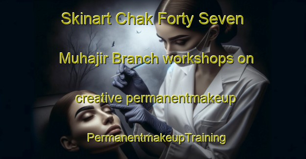 Skinart Chak Forty Seven Muhajir Branch workshops on creative permanentmakeup | PermanentmakeupTraining | PermanentmakeupClasses | SkinartTraining-Pakistan