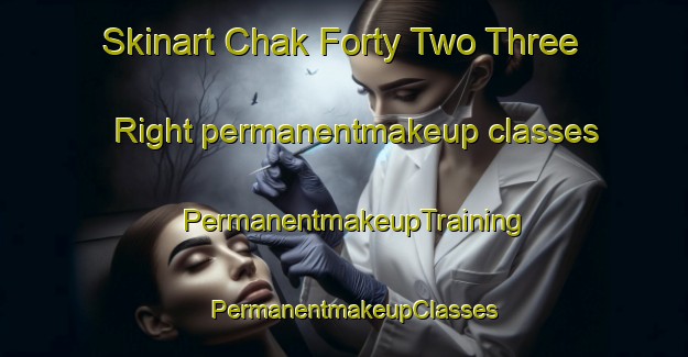 Skinart Chak Forty Two Three Right permanentmakeup classes | PermanentmakeupTraining | PermanentmakeupClasses | SkinartTraining-Pakistan