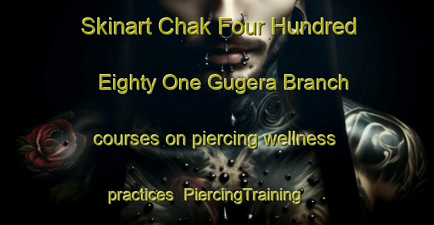 Skinart Chak Four Hundred Eighty One Gugera Branch courses on piercing wellness practices | PiercingTraining | PiercingClasses | SkinartTraining-Pakistan