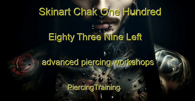 Skinart Chak One Hundred Eighty Three Nine Left advanced piercing workshops | PiercingTraining | PiercingClasses | SkinartTraining-Pakistan