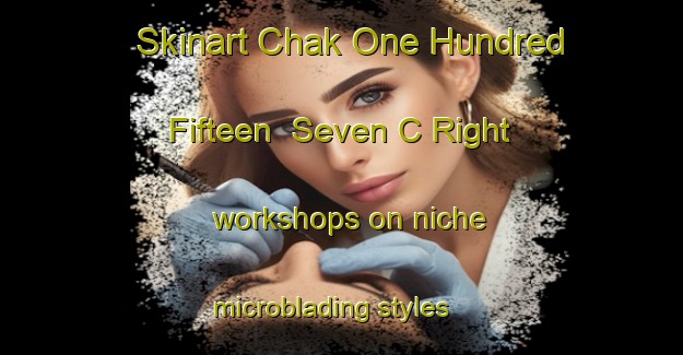 Skinart Chak One Hundred Fifteen  Seven C Right workshops on niche microblading styles | MicrobladingTraining | MicrobladingClasses | SkinartTraining-Pakistan