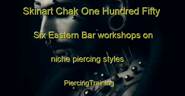 Skinart Chak One Hundred Fifty Six Eastern Bar workshops on niche piercing styles | PiercingTraining | PiercingClasses | SkinartTraining-Pakistan