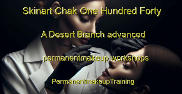 Skinart Chak One Hundred Forty A Desert Branch advanced permanentmakeup workshops | PermanentmakeupTraining | PermanentmakeupClasses | SkinartTraining-Pakistan