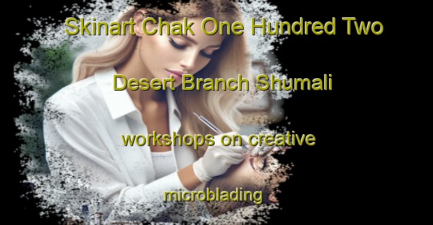 Skinart Chak One Hundred Two Desert Branch Shumali workshops on creative microblading | MicrobladingTraining | MicrobladingClasses | SkinartTraining-Pakistan