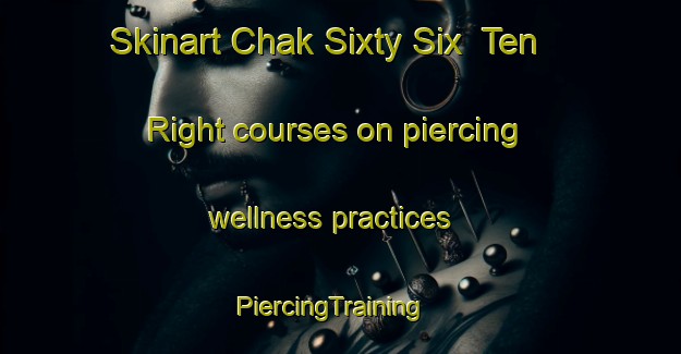 Skinart Chak Sixty Six  Ten Right courses on piercing wellness practices | PiercingTraining | PiercingClasses | SkinartTraining-Pakistan