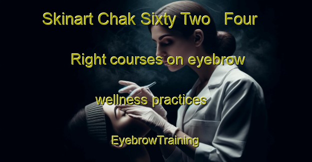 Skinart Chak Sixty Two   Four Right courses on eyebrow wellness practices | EyebrowTraining | EyebrowClasses | SkinartTraining-Pakistan