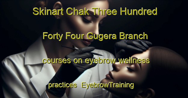 Skinart Chak Three Hundred Forty Four Gugera Branch courses on eyebrow wellness practices | EyebrowTraining | EyebrowClasses | SkinartTraining-Pakistan