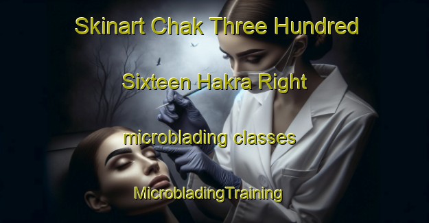 Skinart Chak Three Hundred Sixteen Hakra Right microblading classes | MicrobladingTraining | MicrobladingClasses | SkinartTraining-Pakistan