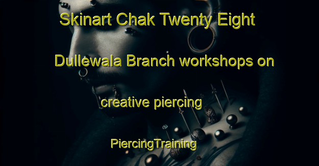 Skinart Chak Twenty Eight Dullewala Branch workshops on creative piercing | PiercingTraining | PiercingClasses | SkinartTraining-Pakistan