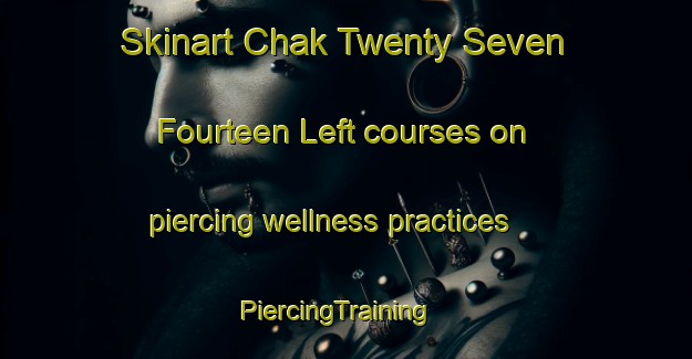 Skinart Chak Twenty Seven  Fourteen Left courses on piercing wellness practices | PiercingTraining | PiercingClasses | SkinartTraining-Pakistan