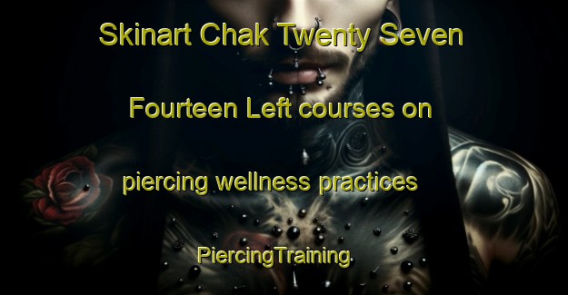 Skinart Chak Twenty Seven  Fourteen Left courses on piercing wellness practices | PiercingTraining | PiercingClasses | SkinartTraining-Pakistan