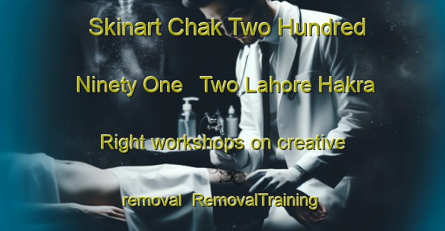 Skinart Chak Two Hundred Ninety One   Two Lahore Hakra Right workshops on creative removal | RemovalTraining | RemovalClasses | SkinartTraining-Pakistan