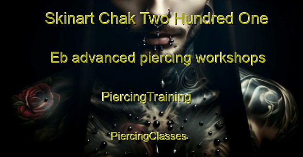 Skinart Chak Two Hundred One Eb advanced piercing workshops | PiercingTraining | PiercingClasses | SkinartTraining-Pakistan