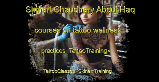 Skinart Chaudhary Abdul Haq courses on tattoo wellness practices | TattooTraining | TattooClasses | SkinartTraining-Pakistan