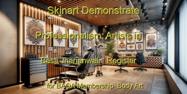 Skinart Demonstrate Professionalism: Artists in Basti Jharianwali - Register for BAQA Membership | Body Art Qualification Authority | BAQA-Pakistan