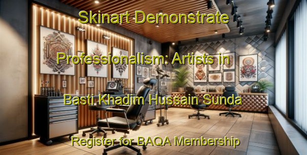 Skinart Demonstrate Professionalism: Artists in Basti Khadim Hussain Sunda - Register for BAQA Membership | Body Art Qualification Authority | BAQA-Pakistan