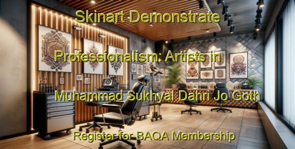 Skinart Demonstrate Professionalism: Artists in Muhammad Sukhyal Dahri Jo Goth - Register for BAQA Membership | Body Art Qualification Authority | BAQA-Pakistan