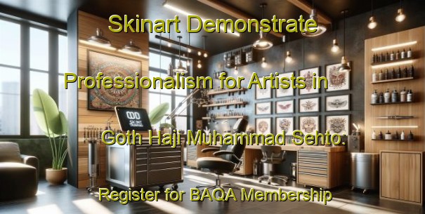 Skinart Demonstrate Professionalism for Artists in Goth Haji Muhammad Sehto: Register for BAQA Membership | Body Art Qualification Authority | BAQA-Pakistan