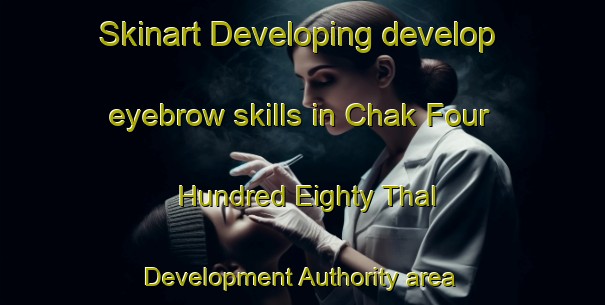 Skinart Developing develop eyebrow skills in Chak Four Hundred Eighty Thal Development Authority area | EyebrowTraining | EyebrowClasses | SkinartTraining-Pakistan
