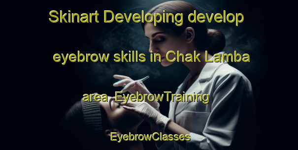Skinart Developing develop eyebrow skills in Chak Lamba area | EyebrowTraining | EyebrowClasses | SkinartTraining-Pakistan