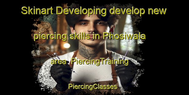 Skinart Developing develop new piercing skills in Phosiwala area | PiercingTraining | PiercingClasses | SkinartTraining-Pakistan