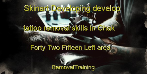 Skinart Developing develop tattoo removal skills in Chak Forty Two Fifteen Left area | RemovalTraining | RemovalClasses | SkinartTraining-Pakistan