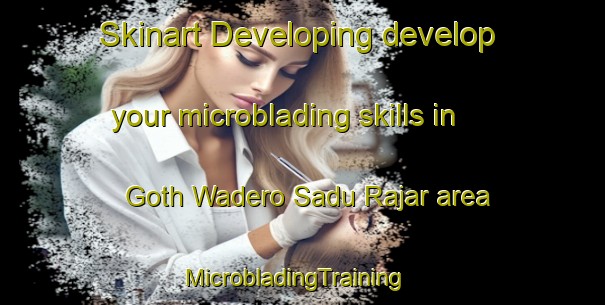Skinart Developing develop your microblading skills in Goth Wadero Sadu Rajar area | MicrobladingTraining | MicrobladingClasses | SkinartTraining-Pakistan