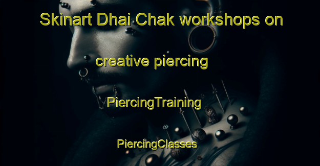 Skinart Dhai Chak workshops on creative piercing | PiercingTraining | PiercingClasses | SkinartTraining-Pakistan