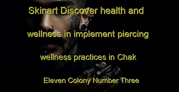 Skinart Discover health and wellness in implement piercing wellness practices in Chak Eleven Colony Number Three | PiercingTraining | PiercingClasses | SkinartTraining-Pakistan