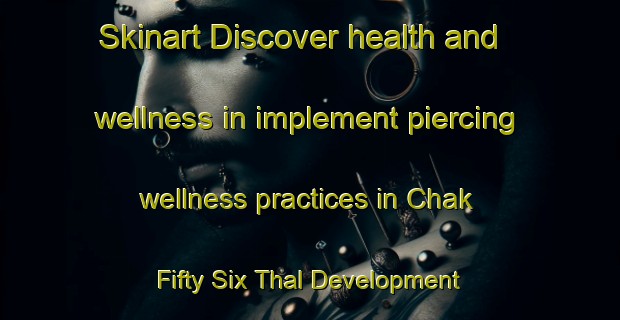 Skinart Discover health and wellness in implement piercing wellness practices in Chak Fifty Six Thal Development Authority | PiercingTraining | PiercingClasses | SkinartTraining-Pakistan