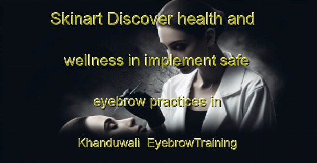 Skinart Discover health and wellness in implement safe eyebrow practices in Khanduwali | EyebrowTraining | EyebrowClasses | SkinartTraining-Pakistan