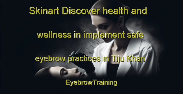 Skinart Discover health and wellness in implement safe eyebrow practices in Tiju Khan | EyebrowTraining | EyebrowClasses | SkinartTraining-Pakistan