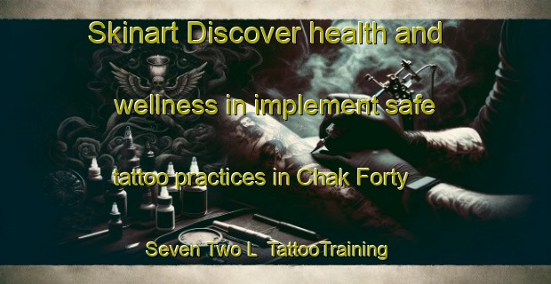 Skinart Discover health and wellness in implement safe tattoo practices in Chak Forty Seven Two L | TattooTraining | TattooClasses | SkinartTraining-Pakistan