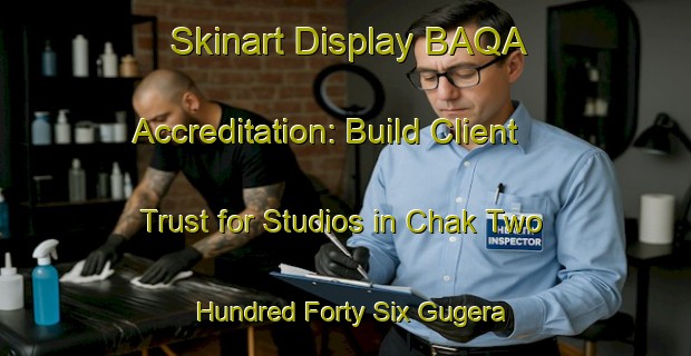 Skinart Display BAQA Accreditation: Build Client Trust for Studios in Chak Two Hundred Forty Six Gugera Branch | Body Art Qualification Authority | BAQA-Pakistan