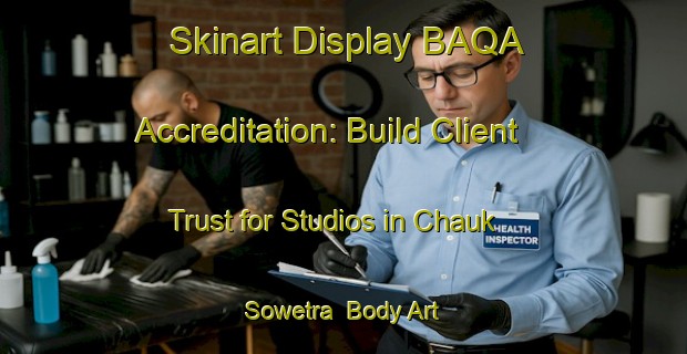 Skinart Display BAQA Accreditation: Build Client Trust for Studios in Chauk Sowetra | Body Art Qualification Authority | BAQA-Pakistan
