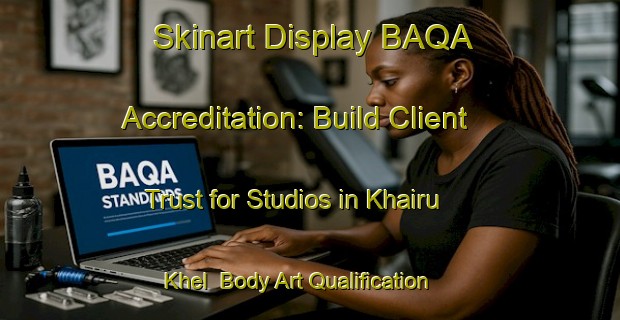 Skinart Display BAQA Accreditation: Build Client Trust for Studios in Khairu Khel | Body Art Qualification Authority | BAQA-Pakistan