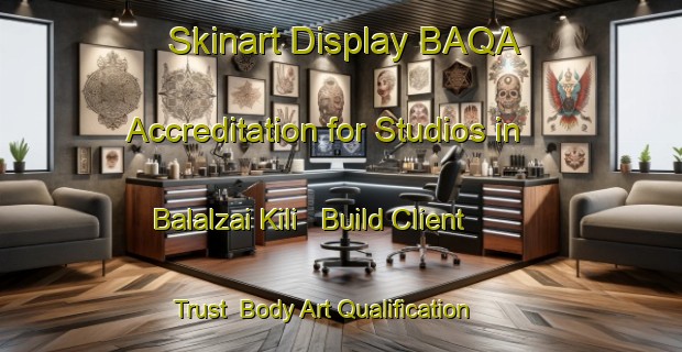 Skinart Display BAQA Accreditation for Studios in Balalzai Kili - Build Client Trust | Body Art Qualification Authority | BAQA-Pakistan