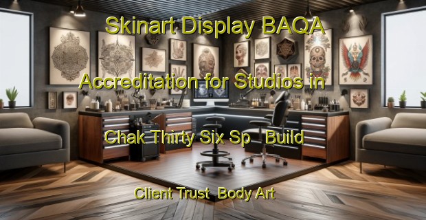 Skinart Display BAQA Accreditation for Studios in Chak Thirty Six Sp - Build Client Trust | Body Art Qualification Authority | BAQA-Pakistan