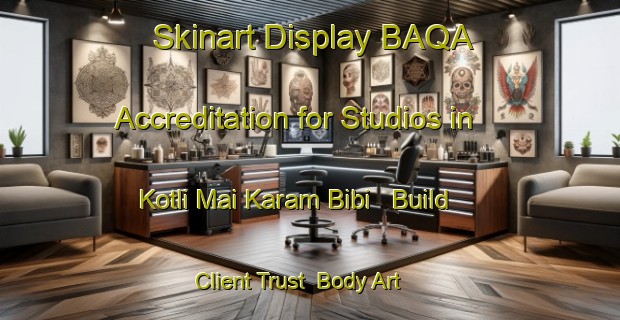 Skinart Display BAQA Accreditation for Studios in Kotli Mai Karam Bibi - Build Client Trust | Body Art Qualification Authority | BAQA-Pakistan