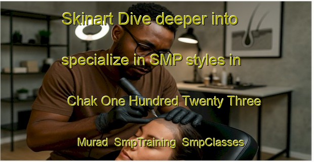 Skinart Dive deeper into specialize in SMP styles in Chak One Hundred Twenty Three Murad | SmpTraining | SmpClasses | SkinartTraining-Pakistan
