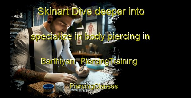 Skinart Dive deeper into specialize in body piercing in Barthiyani | PiercingTraining | PiercingClasses | SkinartTraining-Pakistan