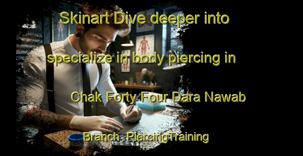 Skinart Dive deeper into specialize in body piercing in Chak Forty Four Dara Nawab Branch | PiercingTraining | PiercingClasses | SkinartTraining-Pakistan