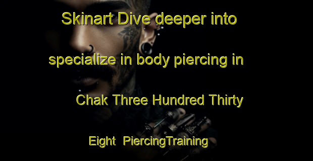 Skinart Dive deeper into specialize in body piercing in Chak Three Hundred Thirty Eight | PiercingTraining | PiercingClasses | SkinartTraining-Pakistan