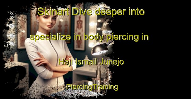 Skinart Dive deeper into specialize in body piercing in Haji Ismail Junejo | PiercingTraining | PiercingClasses | SkinartTraining-Pakistan