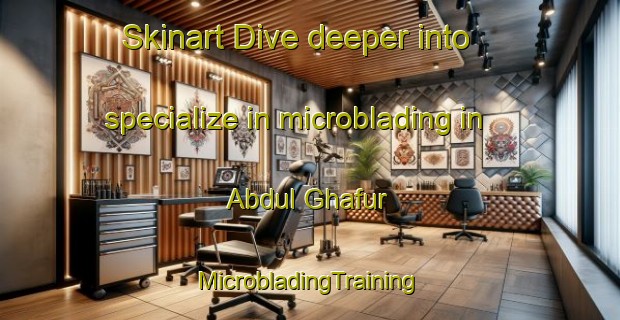 Skinart Dive deeper into specialize in microblading in Abdul Ghafur | #MicrobladingTraining #MicrobladingClasses #SkinartTraining-Pakistan