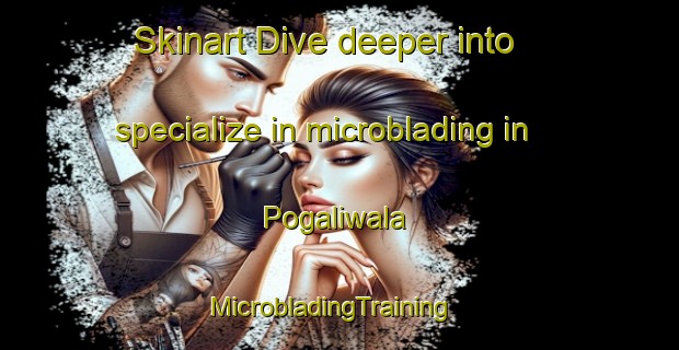 Skinart Dive deeper into specialize in microblading in Pogaliwala | MicrobladingTraining | MicrobladingClasses | SkinartTraining-Pakistan